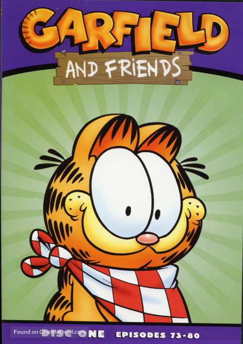 &quot;Garfield and Friends&quot; - DVD movie cover