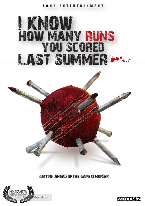 I Know How Many Runs You Scored Last Summer - British Movie Poster