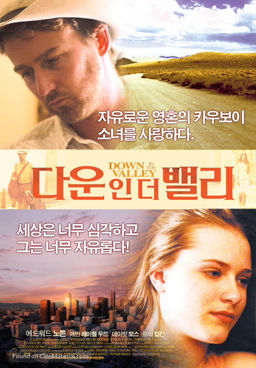 Down In The Valley - South Korean Movie Poster