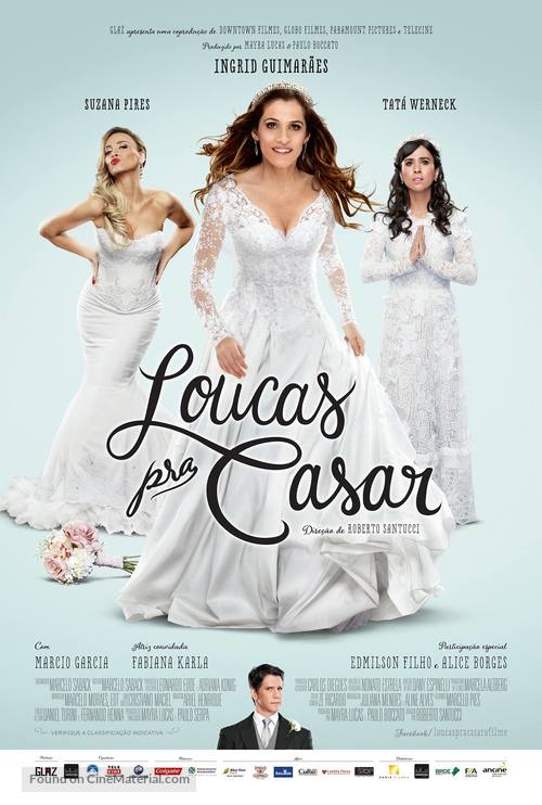 Loucas pra Casar - Brazilian Movie Poster