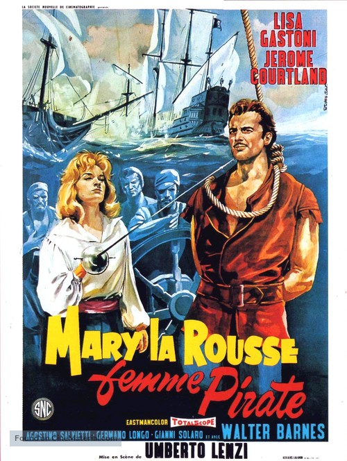 Le avventure di Mary Read - French Movie Poster