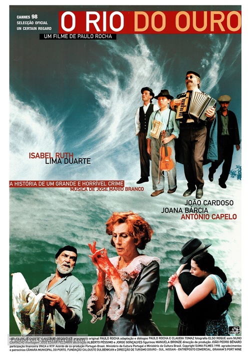 O Rio do Ouro - Portuguese Movie Poster