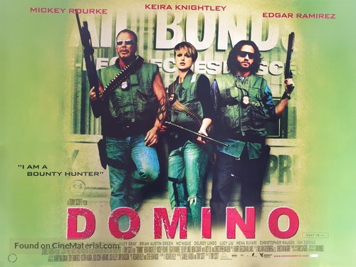 Domino - British Movie Poster