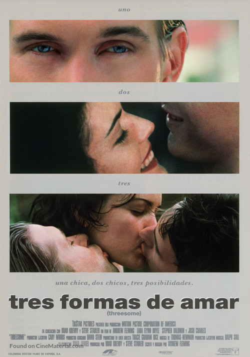 Threesome - Spanish Movie Poster