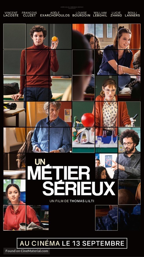 Un m&eacute;tier s&eacute;rieux - French Movie Poster