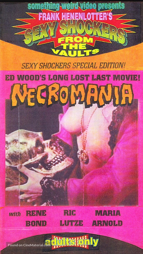 &#039;Necromania&#039;: A Tale of Weird Love! - VHS movie cover
