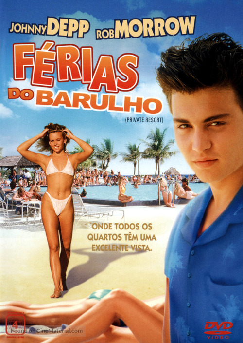 Private Resort - Brazilian DVD movie cover