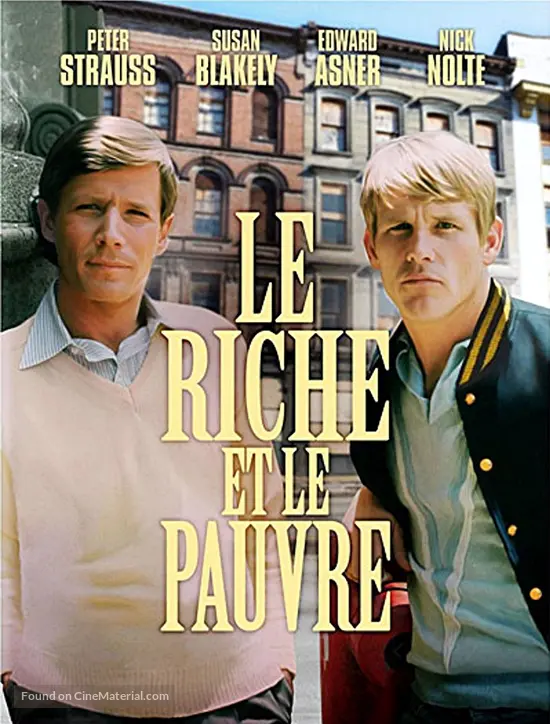 &quot;Rich Man, Poor Man&quot; - French DVD movie cover