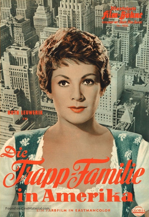 Die Trapp-Familie in Amerika - German poster