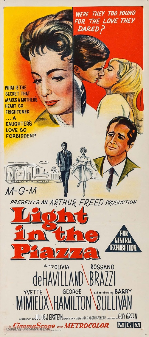 Light in the Piazza - Australian Movie Poster