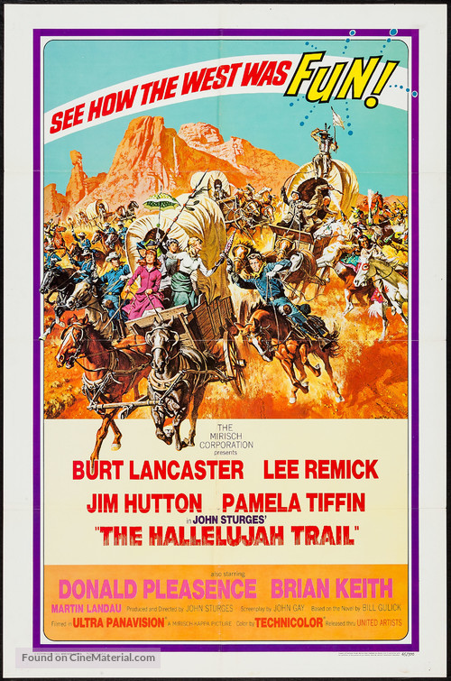 The Hallelujah Trail - Movie Poster