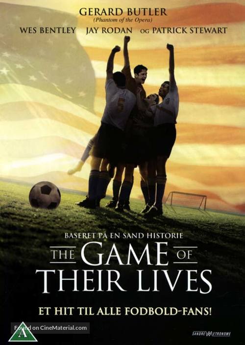 The Game of Their Lives - Danish DVD movie cover