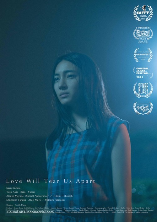 Love Will Tear Us Apart - International Movie Poster