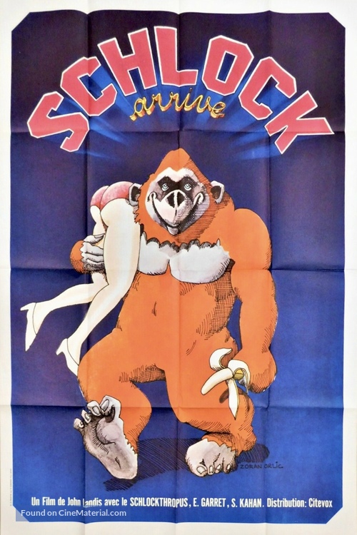 Schlock - French Movie Poster