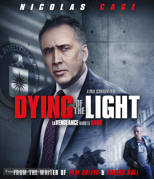 The Dying of the Light - Canadian Blu-Ray movie cover