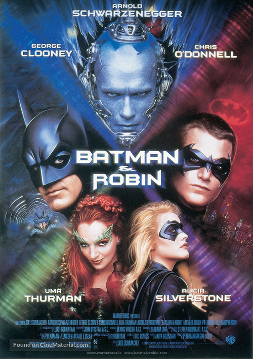 Batman And Robin - Italian Movie Poster