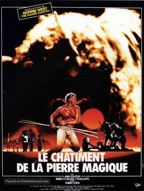 The Naked Country - French Movie Poster