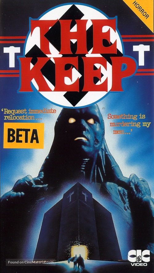 The Keep - VHS movie cover