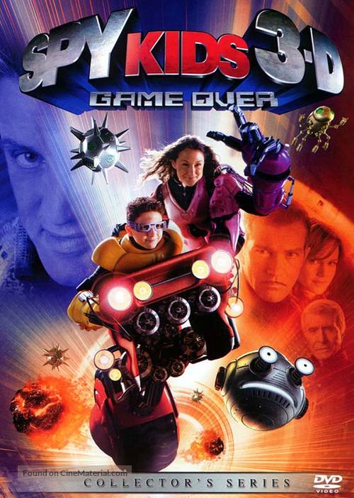 SPY KIDS 3-D : GAME OVER - DVD movie cover