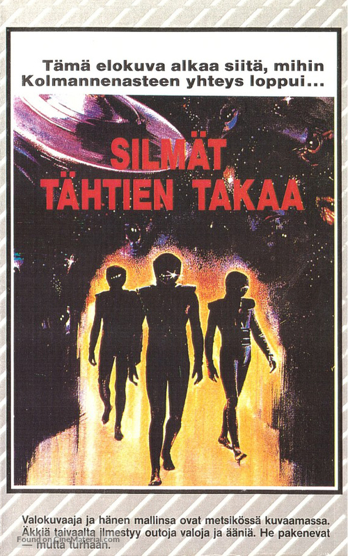 Occhi dalle stelle - Finnish VHS movie cover