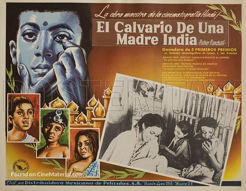 Pather Panchali - Mexican Movie Poster