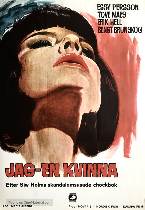 Jag - en kvinna - Swedish Movie Poster