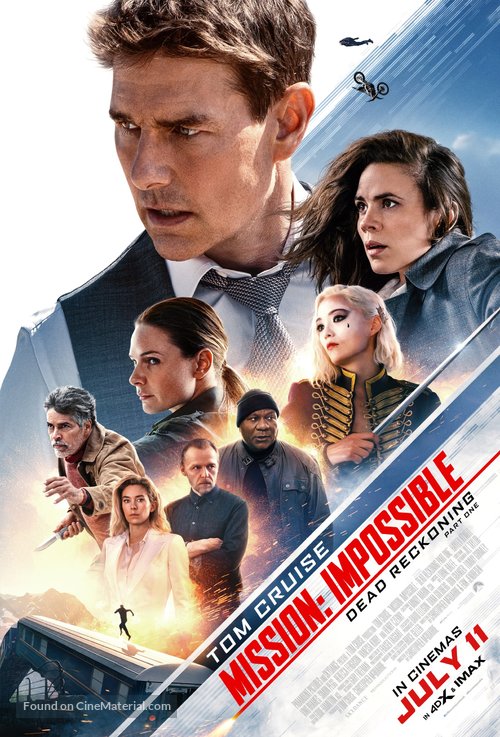Mission: Impossible - Dead Reckoning Part One - British Movie Poster