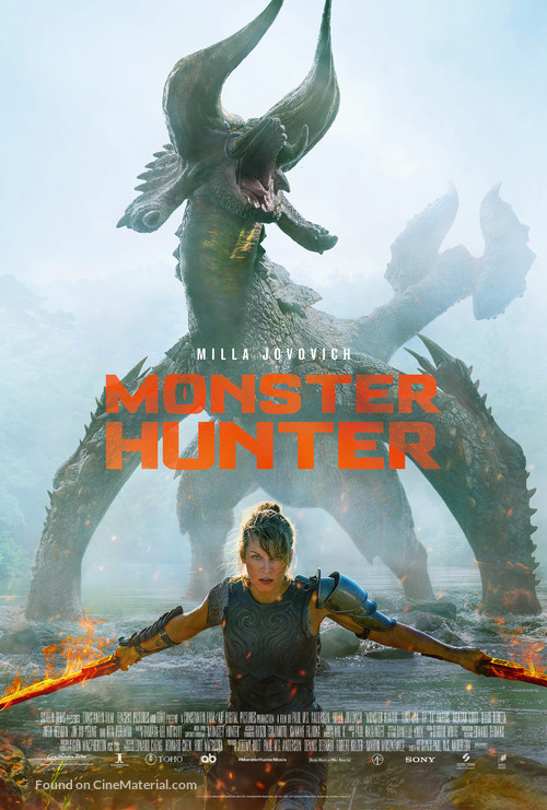 Monster Hunter - Danish Movie Poster