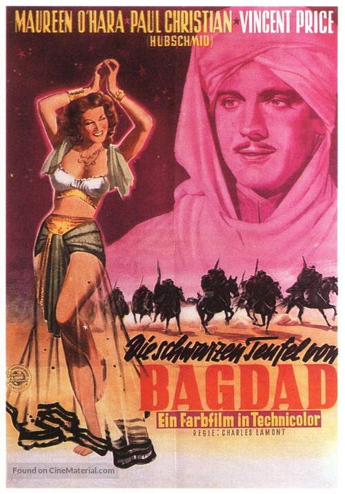 Bagdad - German Movie Poster