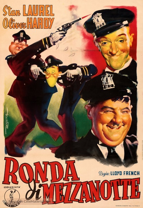 The Midnight Patrol - Italian Movie Poster