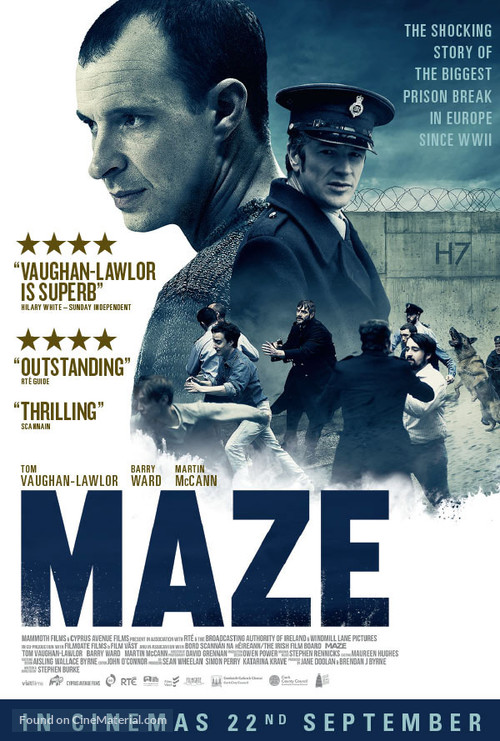 Maze - British Movie Poster