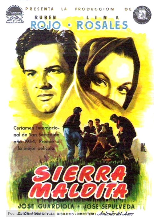 Sierra maldita - Spanish Movie Poster