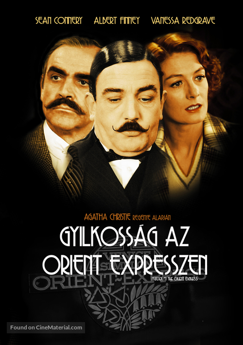 Murder on the Orient Express - Hungarian DVD movie cover