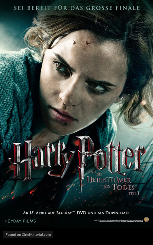 Harry Potter and the Deathly Hallows - Part 1 - German Movie Poster