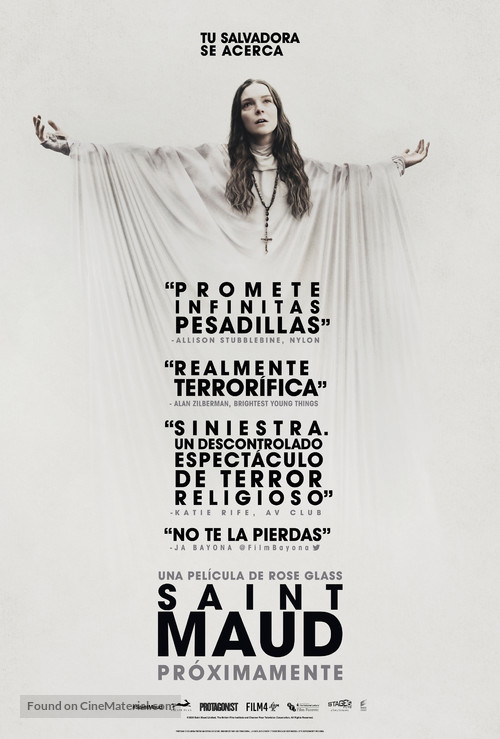 Saint Maud - Spanish Movie Poster
