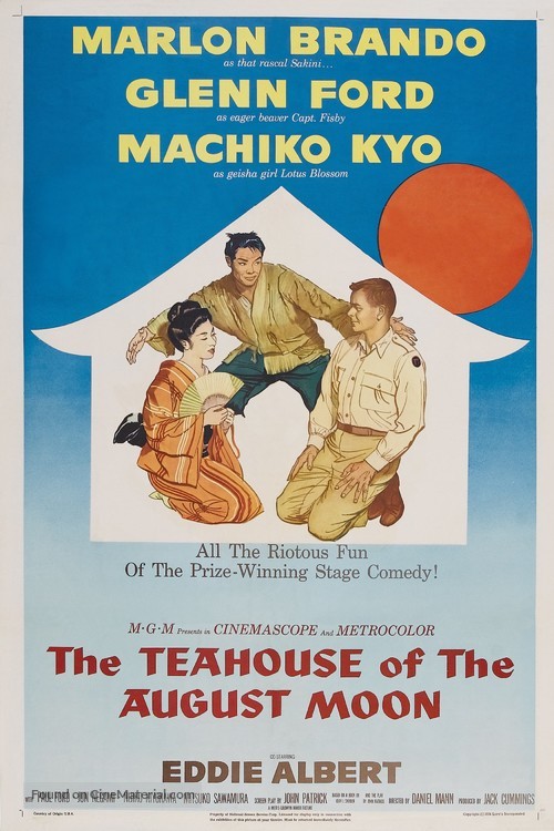 The Teahouse of the August Moon - Movie Poster