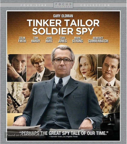 Tinker Tailor Soldier Spy - Blu-Ray movie cover