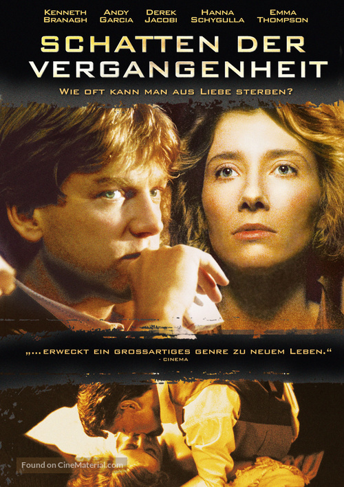 Dead Again - German DVD movie cover