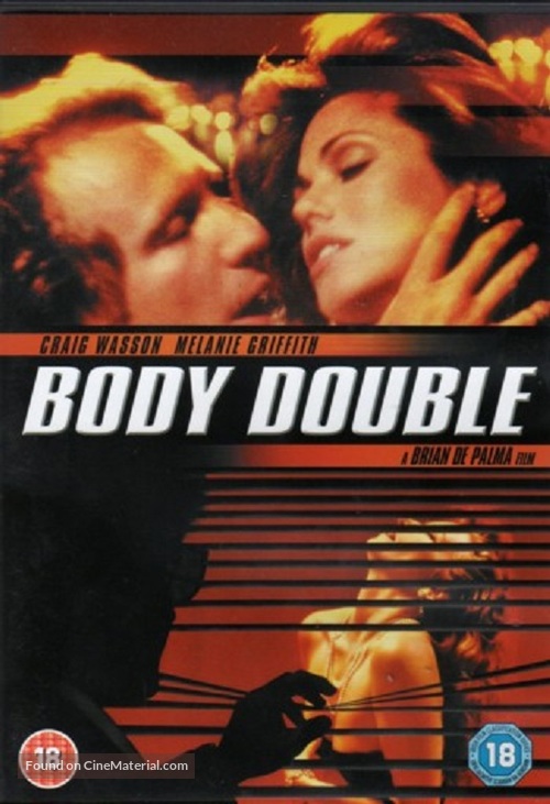 Body Double - British DVD movie cover