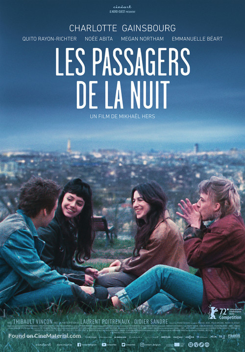 Les passagers de la nuit - Belgian Movie Poster