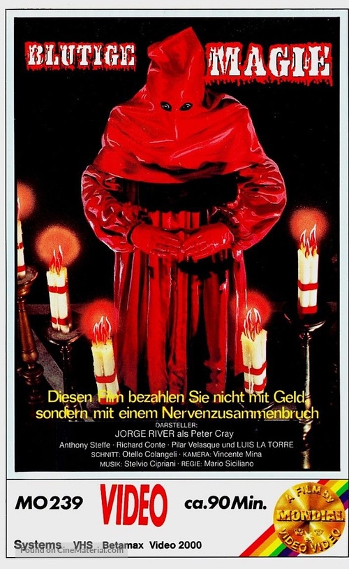 Malocchio - German VHS movie cover