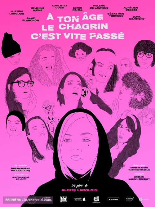 &Agrave; ton &acirc;ge le chagrin c&#039;est vite pass&eacute; - French Movie Poster