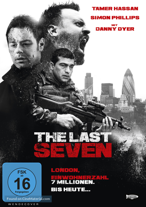 The Last Seven - German DVD movie cover