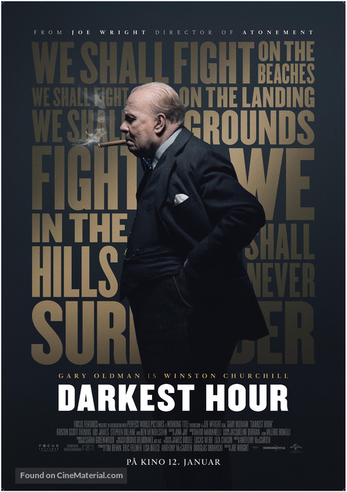 Darkest Hour - Norwegian Movie Poster
