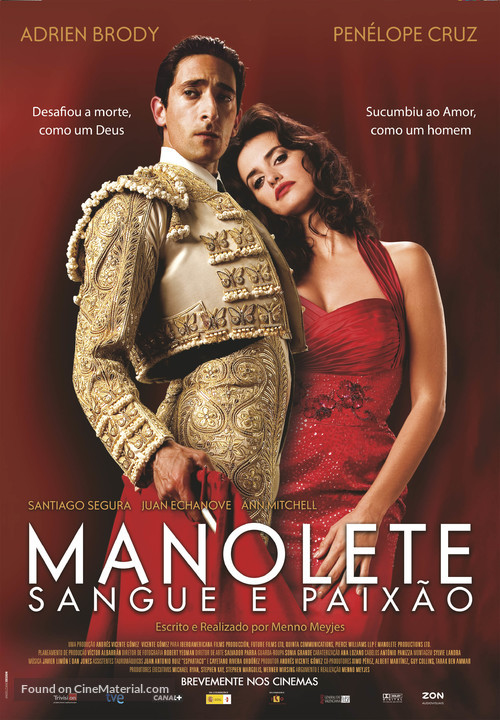 Manolete - Portuguese Movie Poster