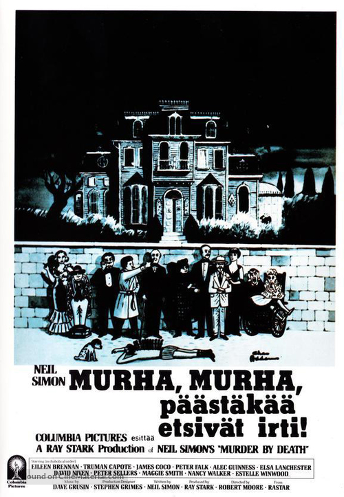 Murder by Death - Finnish VHS movie cover