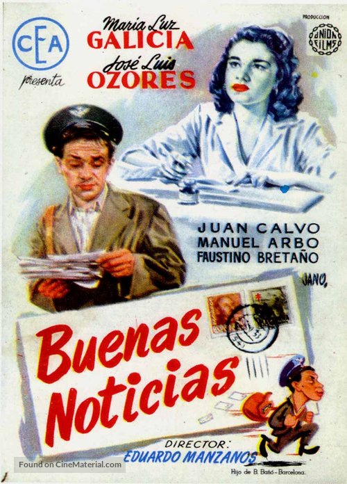 Buenas noticias - Spanish Movie Poster