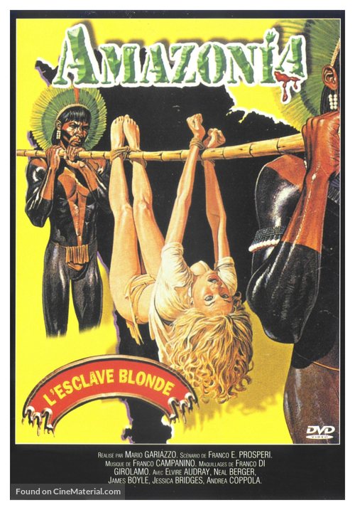 Schiave bianche - Violenza in Amazzonia - French DVD movie cover