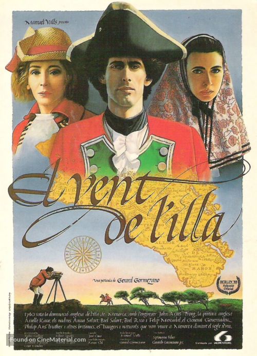 El vent de l&#039;illa - Spanish Movie Poster