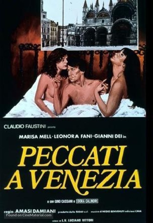 Peccati a Venezia - Italian Movie Poster